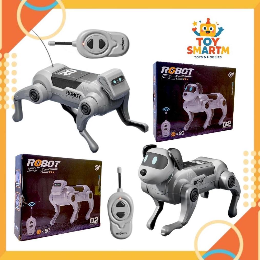 New Diy Robot Dog Mainan Anak Remot Mainan Edukasi Robot Anjing Bisa Bergerak Dengan Remot