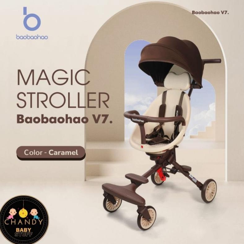 NEW PORODUK BAOBAOHAO MAGIC STROLLER BABY V7 BISA BERPUTAR 360 /BAOBAOHAO Y8/ BAOBAOHAO V11/ BAOBAOH