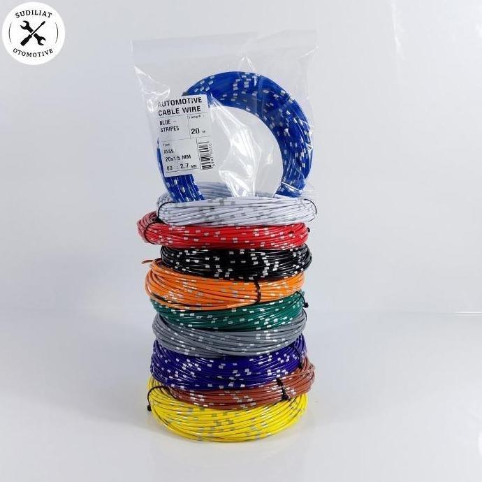 Whynot- Kabel Bintik Jepang Astra Serabut Tembaga Murni 1,5Mm 20 Meter