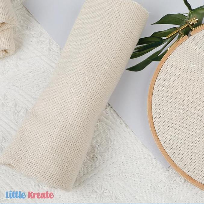 Kapanpun- Kain Punch Needle Embroidery / Monk Cloth Fabric / Kain Monk Sulam