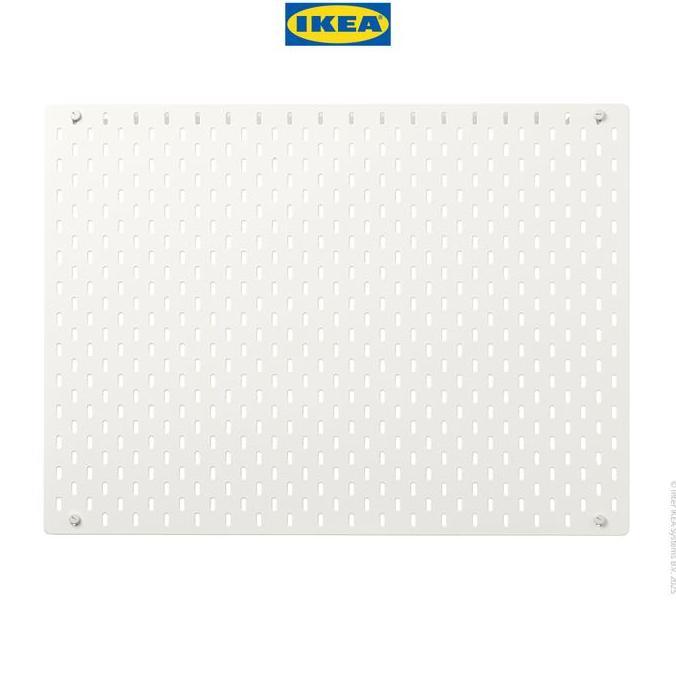IKEA SKADIS Papan Berlubang Pegboard Putih 56x76 cm