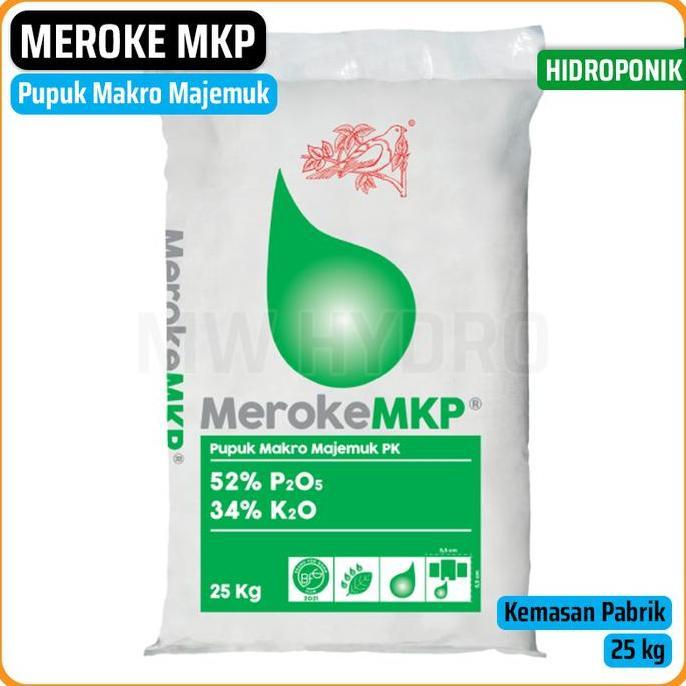Meroke MKP 25 kg - Pupuk Mono Kalium Phosphate Hidroponik Grade