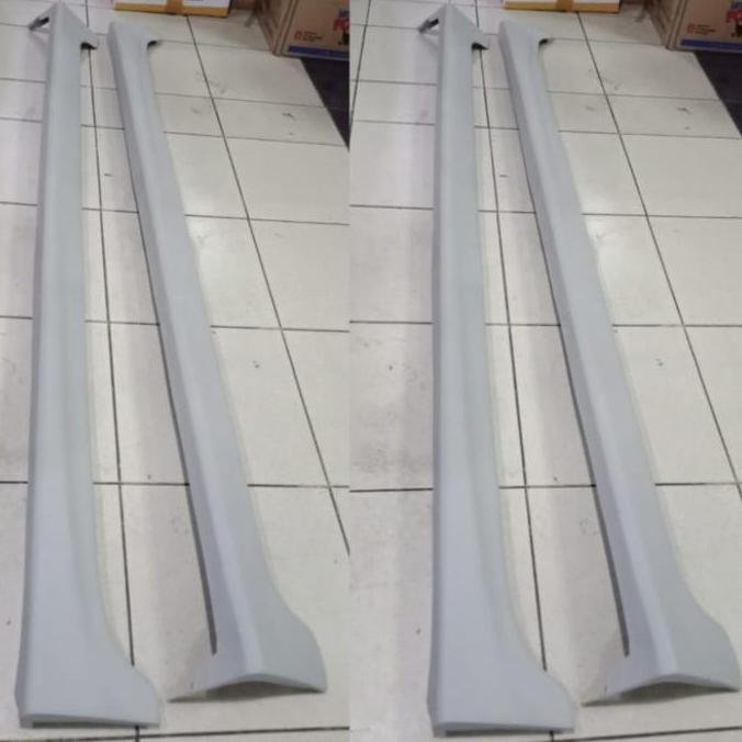 Promo side skirt honda brio lama 2012-2017 fiber Diskon