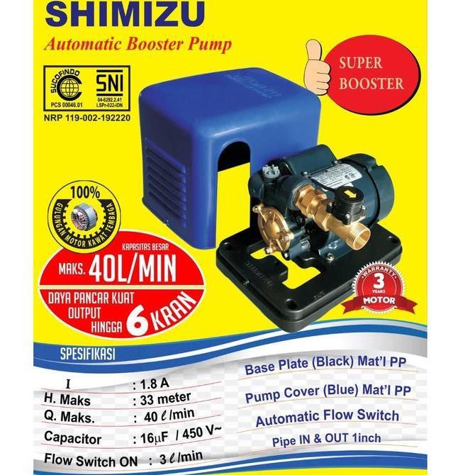 Pompa Booster / Booster Pump Shimizu Pb-228Bit / Pb 228 Bit Forsale!