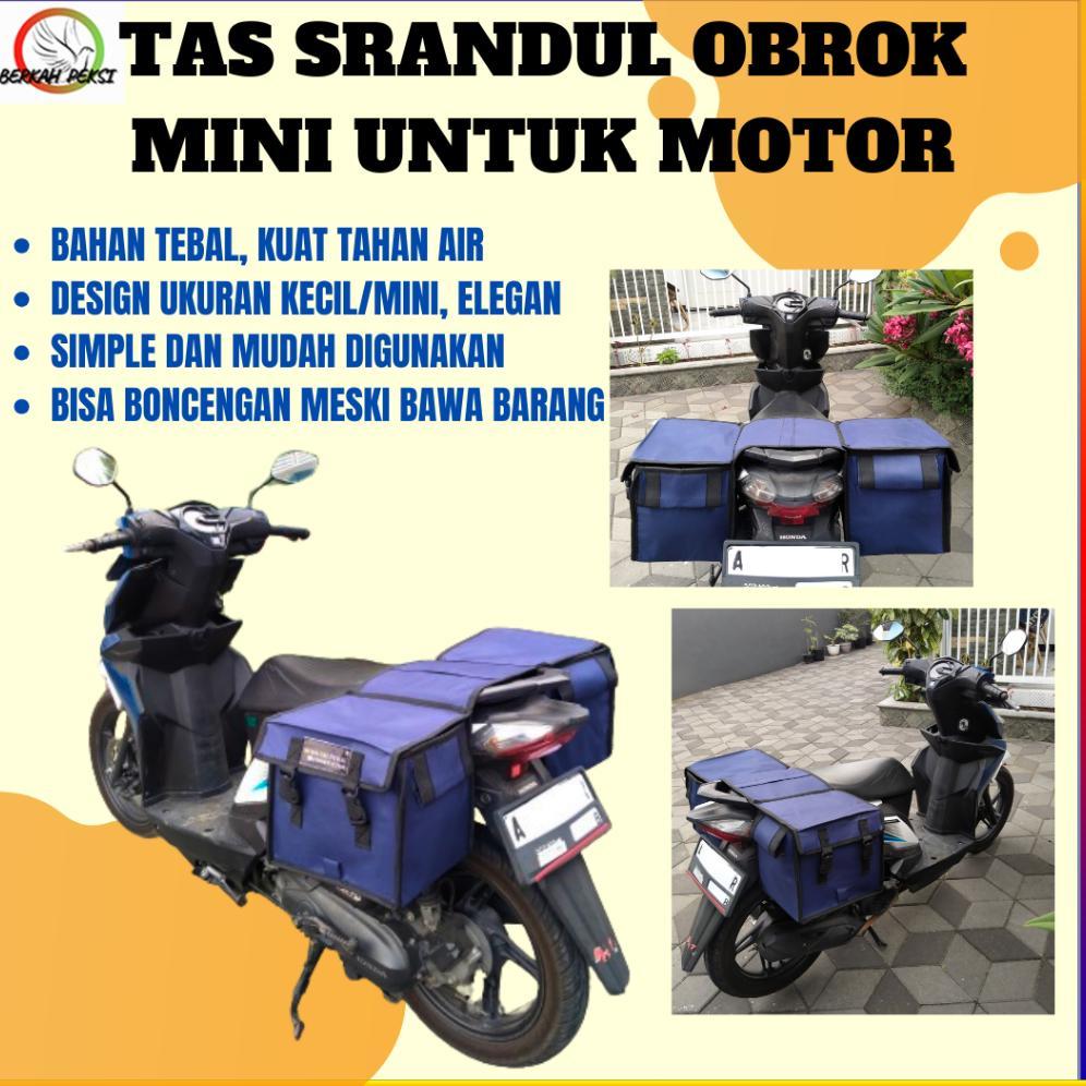 ORIGINAL TAS SRANDUL OBROK KURIR TOURING MINI KECIL MOTOR SUPRA BEAT VARIO SCOOPY NAMX NMAX PCX AERO