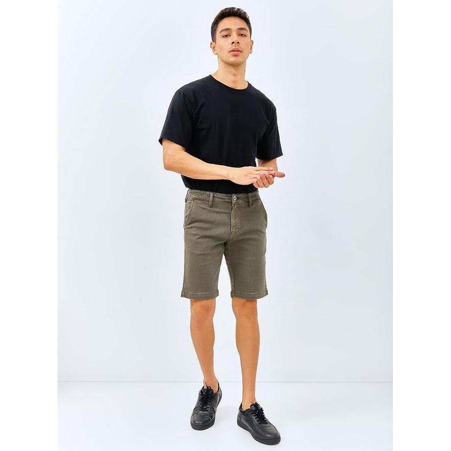 JB Boss Yankee Celana Pendek Chinos Shorts Pants Regular Basic Lurus Jeans Denim Stretch Melar Pria 