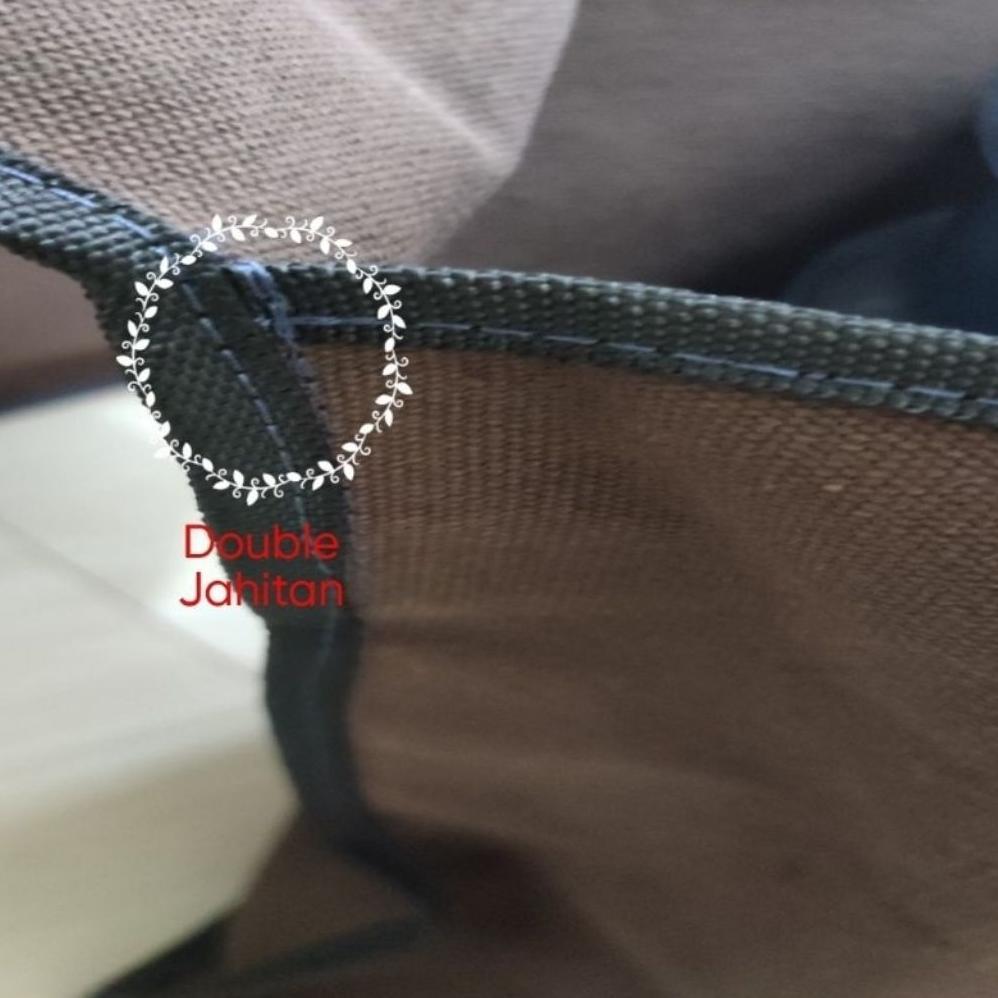 ORIGINAL [NASIONAL] TAS MOTOR KURIR 100KG KANVAS TERPAL TEBAL TAS OBROK BRONJONG BARANG SALES SAMPIN