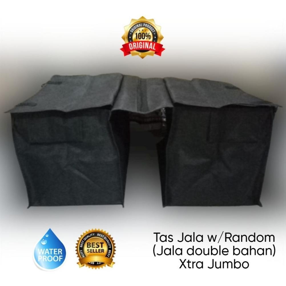 Promo [Nasional] Tas Motor Kurir 100Kg Kanvas Terpal Tebal Tas Obrok Bronjong Barang Sales Samping R