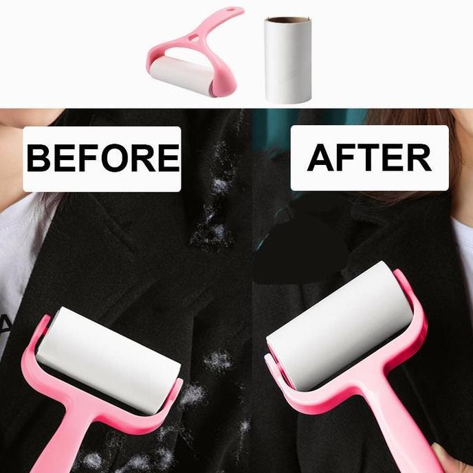 Lansungkirim- Sticky Roll Pembersih Bulu Roller Pembersih Bulu Kucing Refill Pembersih Bulu Kucing R