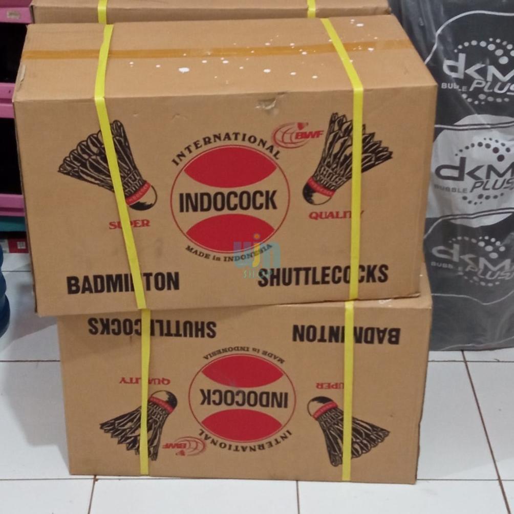 OFFICIAL Indocock 12 pcs Shuttlecock Badminton Kok Bola Bulutangkis KEKINIAN