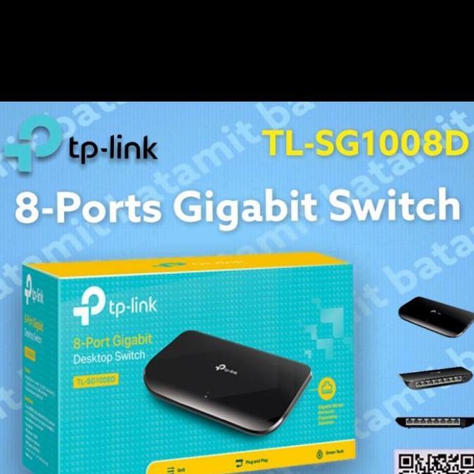 TERBARU - Switch Hub TP-LINK 8 PORT GIGABIT TL-SG108