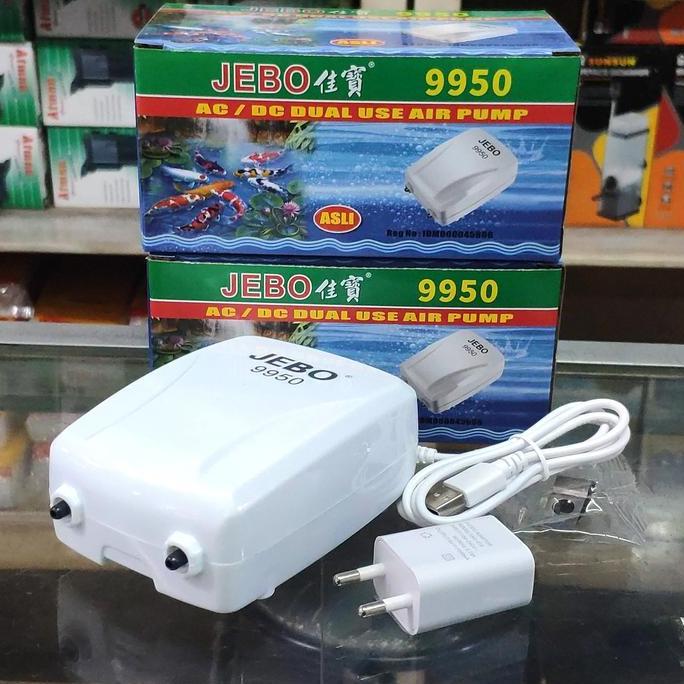 TERBARU - AC/DC rechargeable Jebo 9950