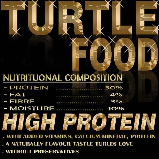 HARGA DISC - 3KG PAKAN TURTLE RES BRAZIL AMBON ALIGATOR MAKANAN PELET KURA KURA AIR