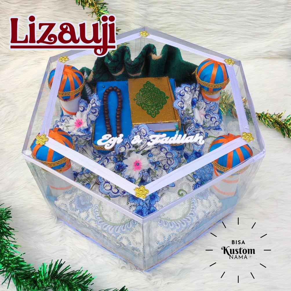 DISKON MAHAR PERNIKAHAN/SESERAHAN/HANTARAN/MAHAR ALAT SHOLAT MUKENA SUTRA/HANTARAN NIKAH MAHAR  SEPE