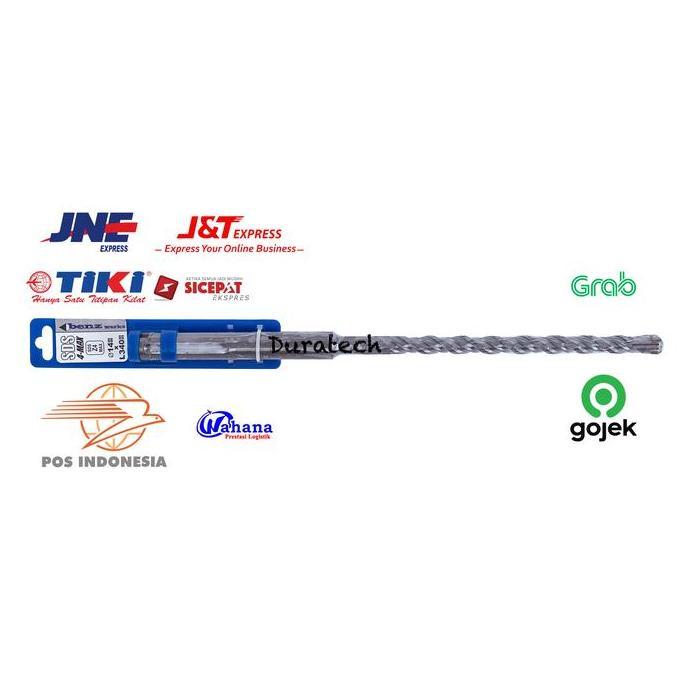 SDS MAX 4-edge 30mm x 570mm - Mata bor beton SDS Max Benz Werkz