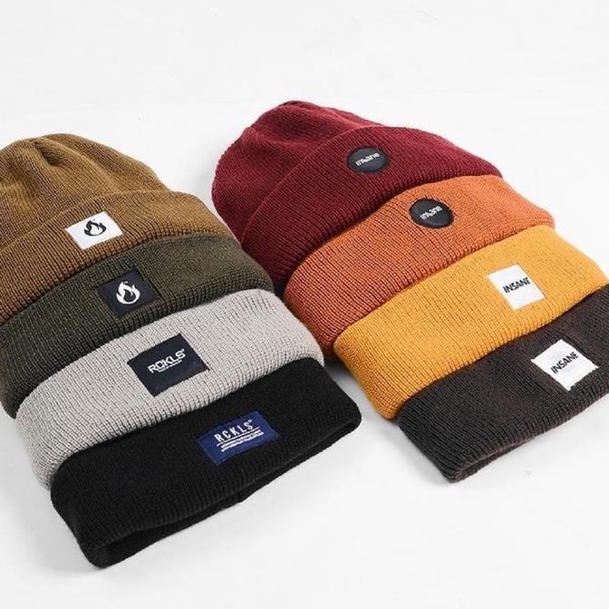 DS89 >> RCKLS Kupluk Pria Wanita | Beanie Hat Unisex | Rajut Dewasa