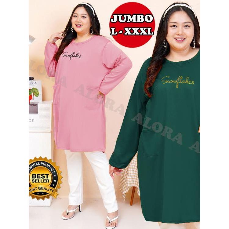 TUNIK WANITA XXL-XXXL - TUNIK JUMBO LD120 - LD130 - LD140