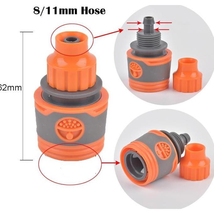 RELAXYSHOPID Sambungan Selang Air Konektor Mesin Cuci / Irigasi Taman Drat 3/4 Inch