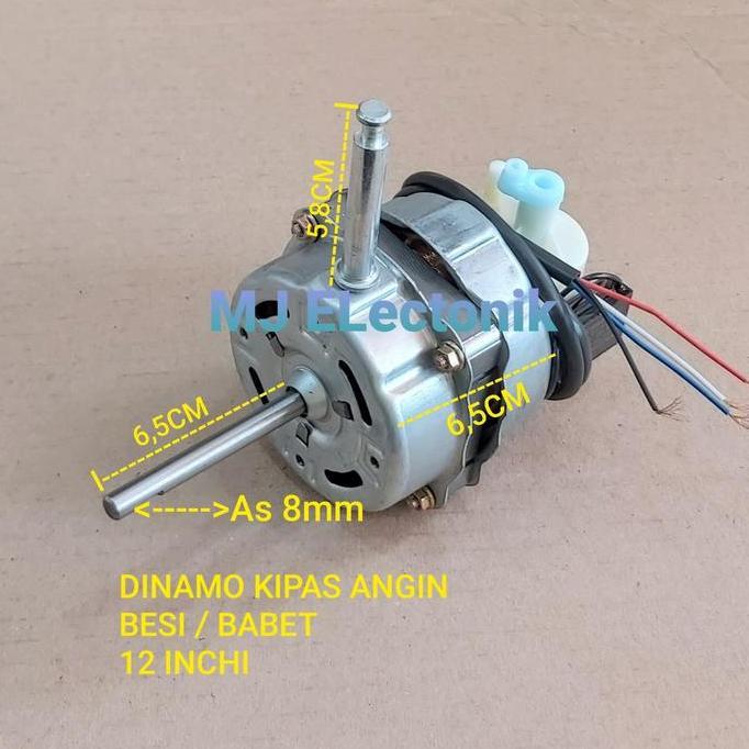 23daggdedet - DINAMO KIPAS ANGIN BESI 12 INCHI/MOTOR KIPAS ANGIN BESI / BABET 12"