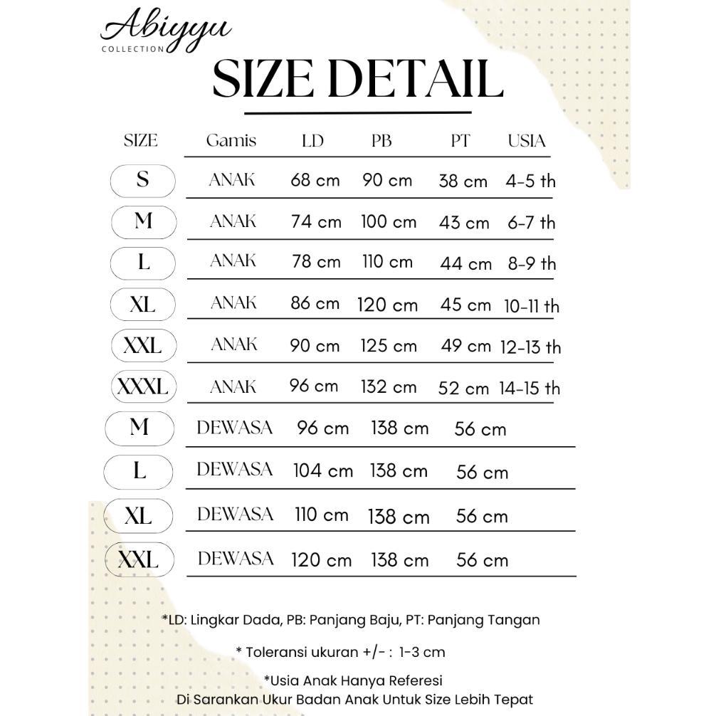 Grosir Abiyyuco Ta9060A | Abaya Turki Hitam Putih Couple Ibu Dan Anak Perempuan Baju Gamis Turkey Re