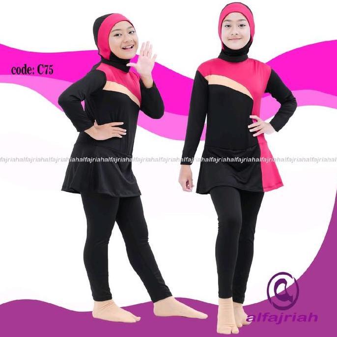 Baju renang anak SD muslimah Wanita