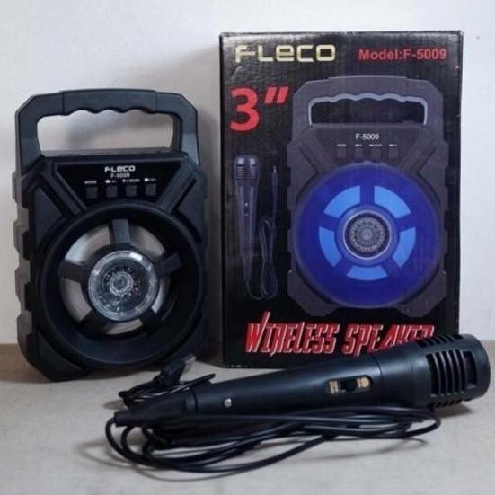 Sepeker Aktif Bluetooth Karaoke Mic Speker Usb Diskon