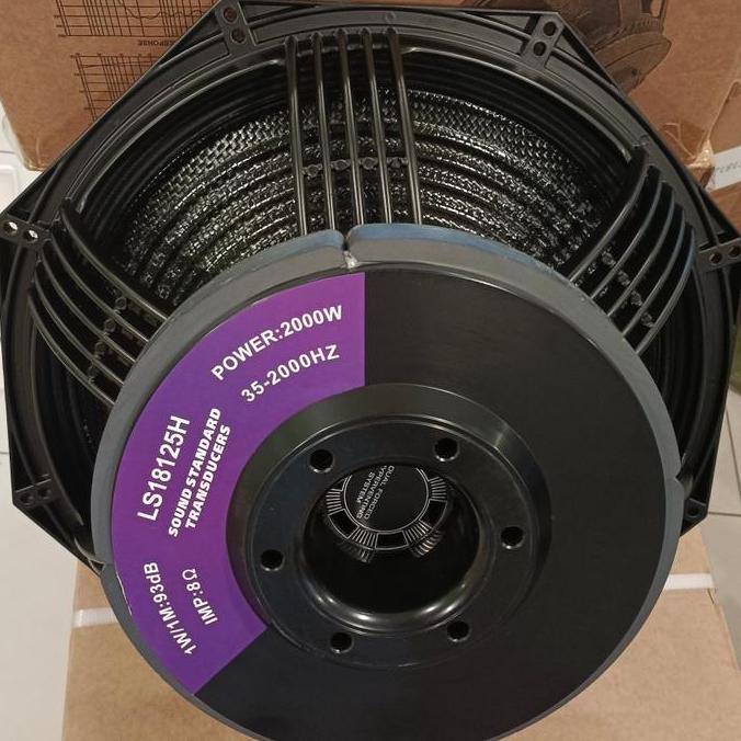 Speaker Component 18Inc Daun Carbon Ls 18125H Model Rdw Huper Vc 5Inch Termurah