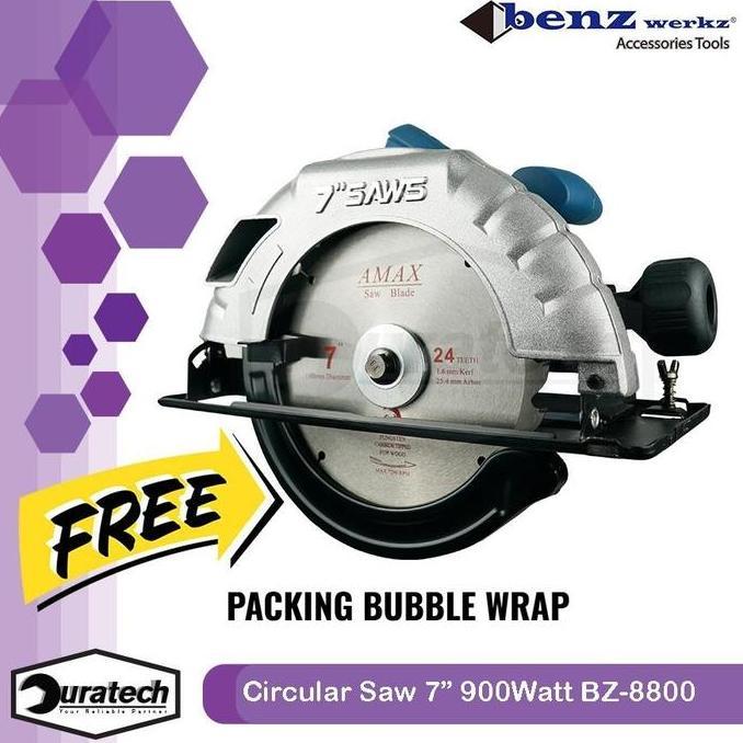 Mesin potong kayu 7inch / Circular saw 7" / Mesin circle 7inch Benz