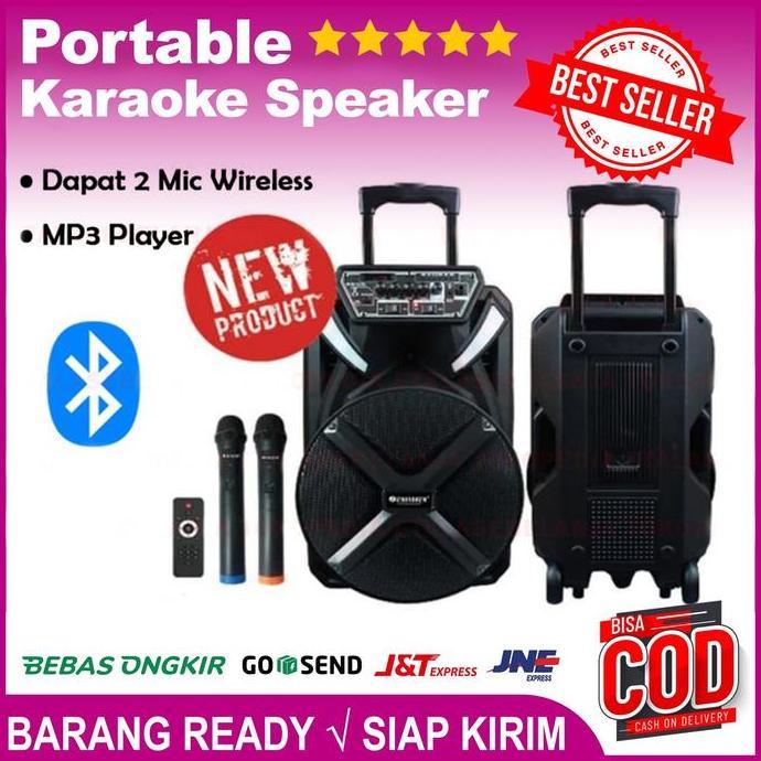 Speaker Karaoke Portable Sound System Portable Meeting Amplifier Speaker Bluetooth - Aiwa Was-112Lvh