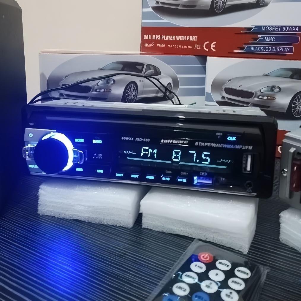 Single Din Head Unit Tape Mobil Multifungsi Bluetooth [Original 100%] Audio Jsd520/530 (Bisa Cas Hp)