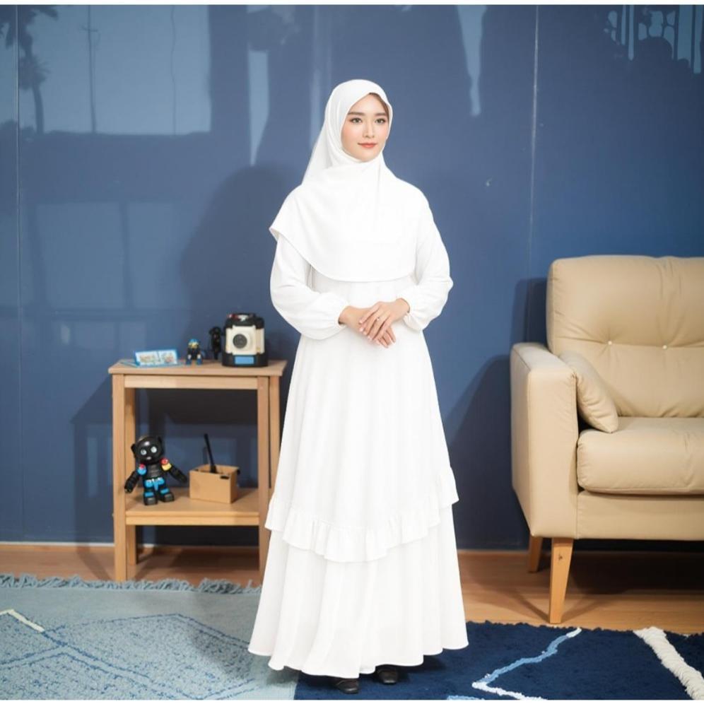 Sale Gamis Melayu Terbaru 2025 / Gamis Malaysia Busui Umpak Bahan Ceruty Babydoll Wanita Dewasa Jumb