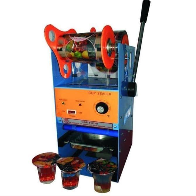Murah Mesin Cup Sealer Press Gelas Plastik Minuman / Presan Gelas Minuman