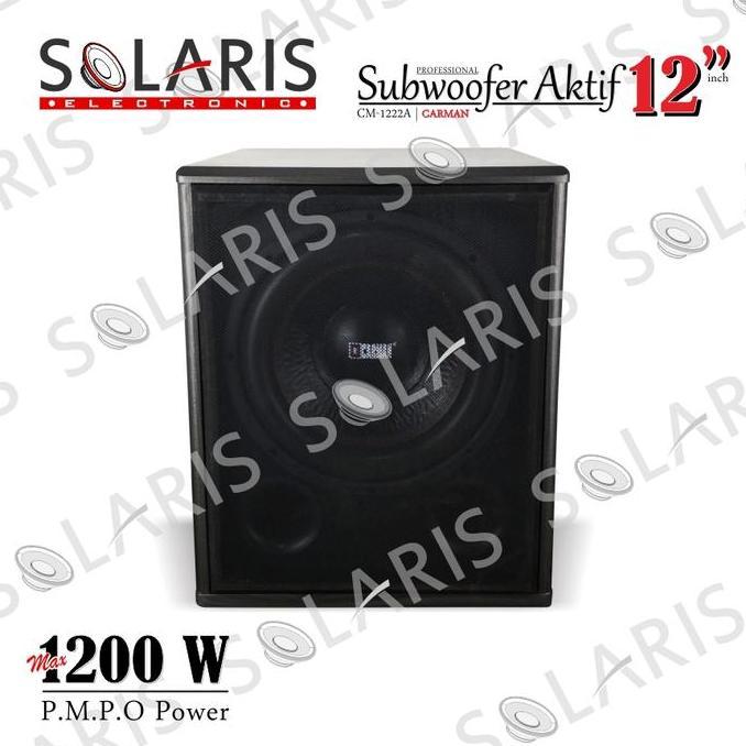 Subwoofer Aktif 12 Inch Subwoofer Karaoke Carman Cm-1222A Terbaik