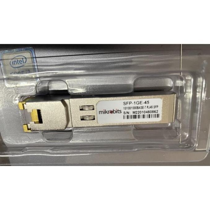 Mikrobits SFP Transceiver (RJ45) SFP-1GE-45