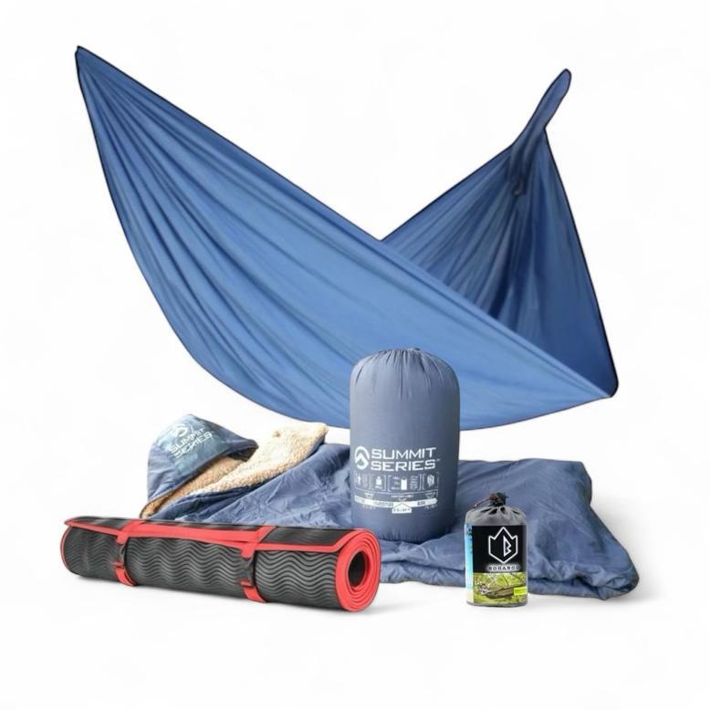 paket camping sleeping bag hiking / paket mendaki gunung / set perlengkapan pribadi camping Murah