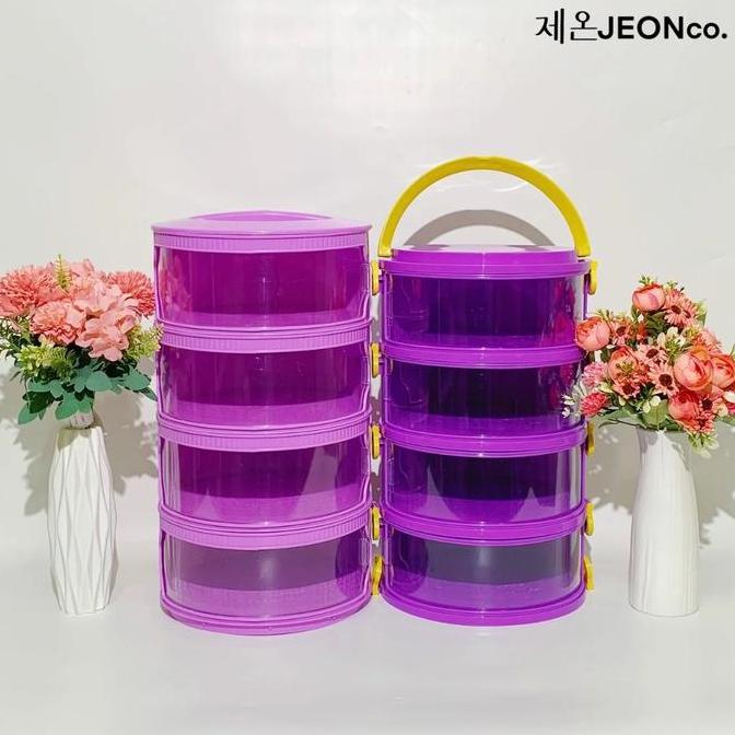 berdoss_balimay - [cod] tudung saji 4 susun lebih tebal food grade cover multilayer tempat penyimpan