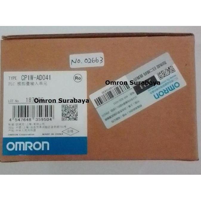 Promo CP1W-AD041 PLC OMRON CP1W-AD041 Diskon