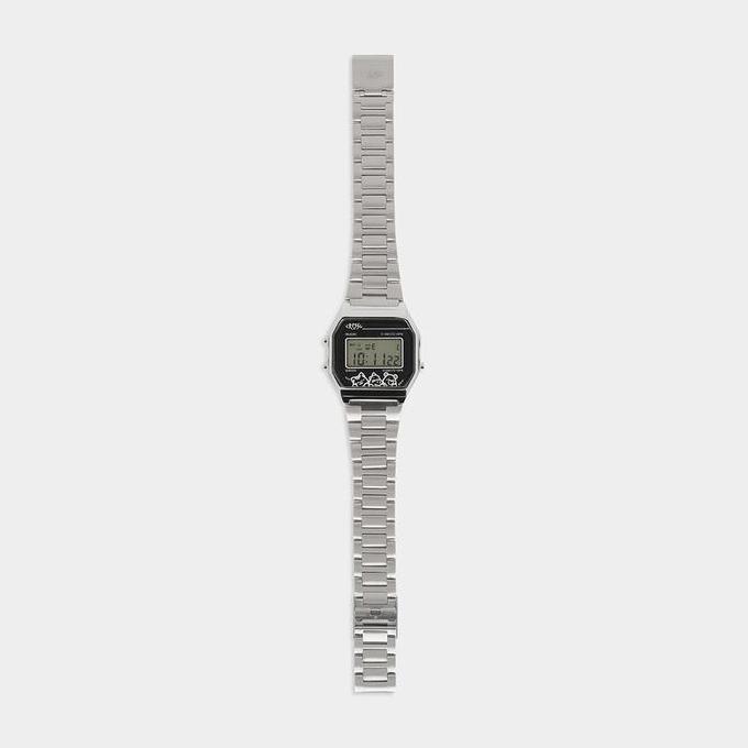 CRSL Cyblo Watch Silver I Jam Tangan Digital I Aksesoris Jam I Jam Tangan Formal I Jam Tangan Couple