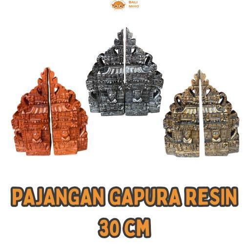 langsung order saja] Pajangan Gapura Resin 30 cm - Patung Gapura - Pajangan Gerbang Bali - Pajangan 