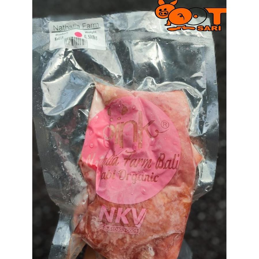Kulit Babi - Pork Skin - Daging  Babi Organik
