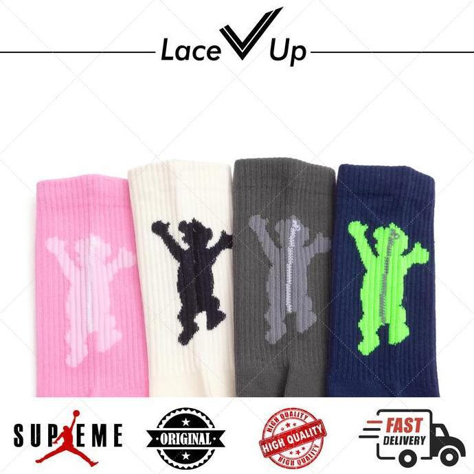 Kaos Kaki We11done Teddy Bear Socks | Welldone Tube Socks