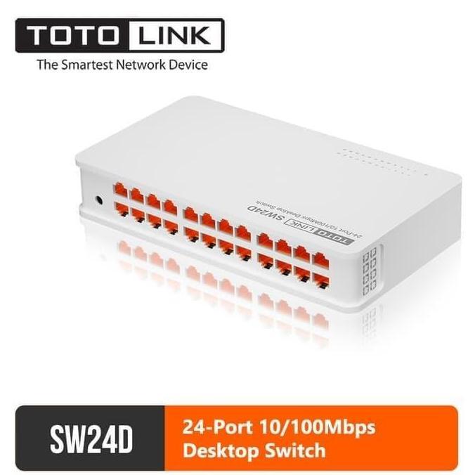 TOTOLINK SW24D 24 Port 10/100Mbps Desktop Switch