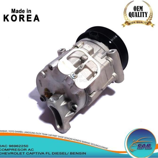 Promo KOMPRESOR COMPRESOR AC CHEVROLET CAPTIVA FL DIESEL OR BENSIN DELPHI Diskon
