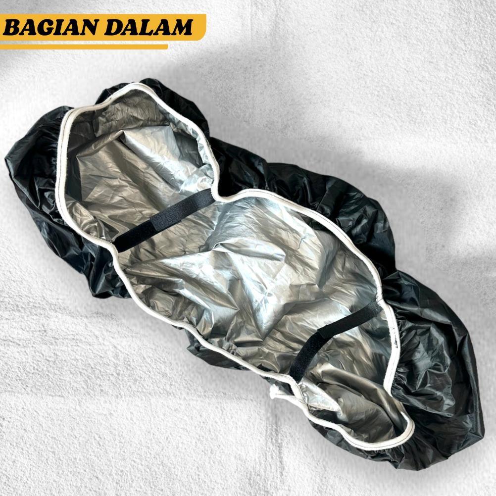 NEW ARRIVAL SARUNG JOK MOTOR COVER PELINDUNG JOK ANTI AIR COVER JOK MOTOR HITAM POLOS ORIGINAL MOSCO