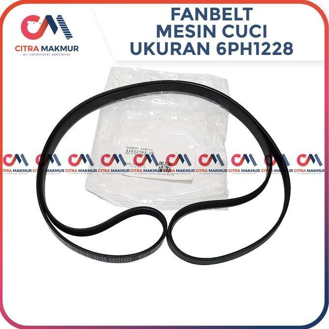 Fanbelt Mesin Cuci Sharp 6Ph 1228 Frontload Front Load Fan Belt