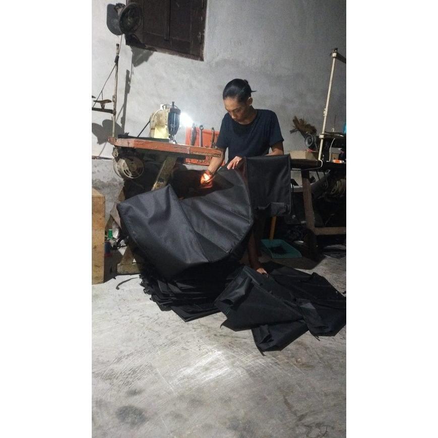 PAKET HEMAT TAS OBROK / RONJOT MOTOR TAHAN AIR KUAT TEBAL TAS OBROK POS KURIR KERANJANG SEPEDAH MOTO