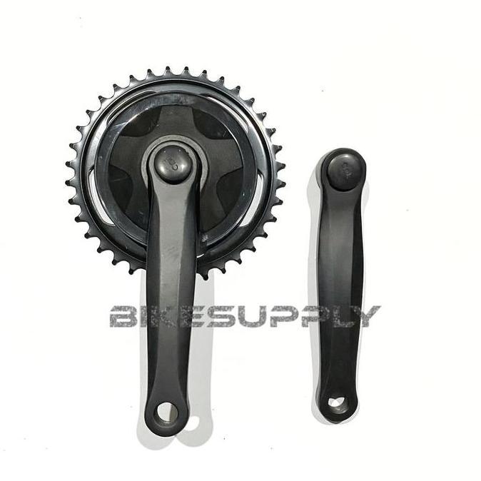 Promo Crankset / Crank Set / Piringan Sepeda Mini / BMX Kecil Single Speed 36T Panjang Arm 152 mm Be