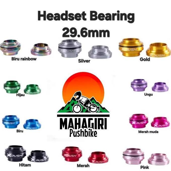 Promo Headset Xpush 29.6mm bearing pushbike balance bike sepeda anak bmx strider london taxi Diskon