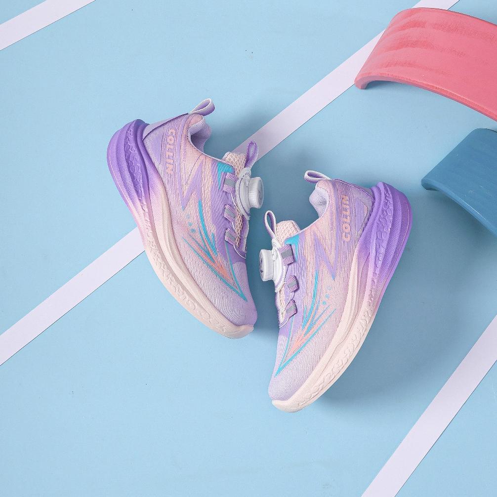 FREE ONGKIR SEPATU ANAK COLLIN RC341 SEPATU OLAHRAGA ANAK LAKI-LAKI PEREMPUAN TALI PUTAR RUNNING SHO