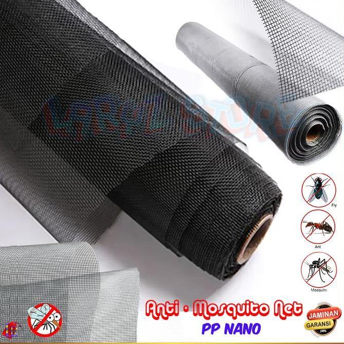 OK JARING KASA ANTI NYAMUK 50 100M KAWAT PENGHALANG SERANGGA PENUTUP LUBANG ANGIN LOSTER PINTU JENDE